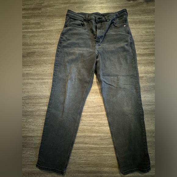 American Eagle black mom jeans - Picture 1 of 5
